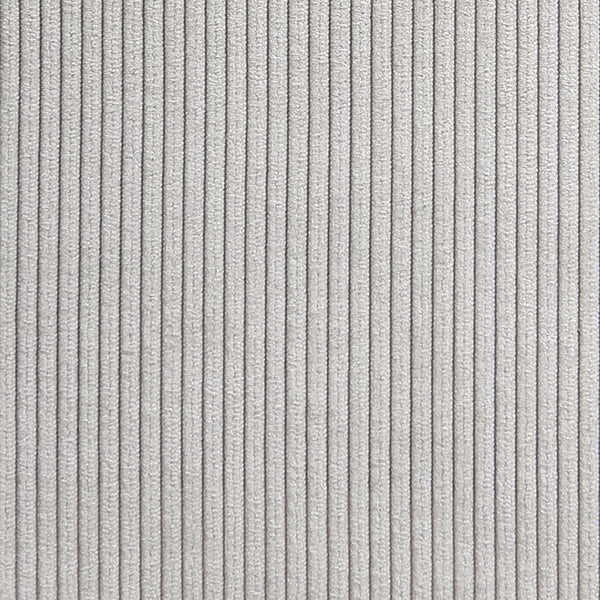 HKliving Retro Sofa Hocker Corduroy Rib Light Grey