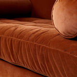 Ashfield 3 Seater Sofa Brick Red