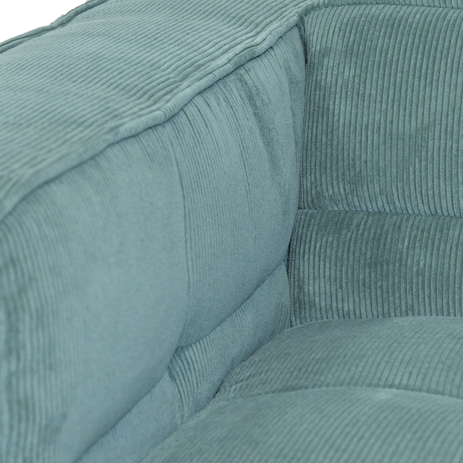 Cubic Studio Sofa Teal Corduroy 2 Seater