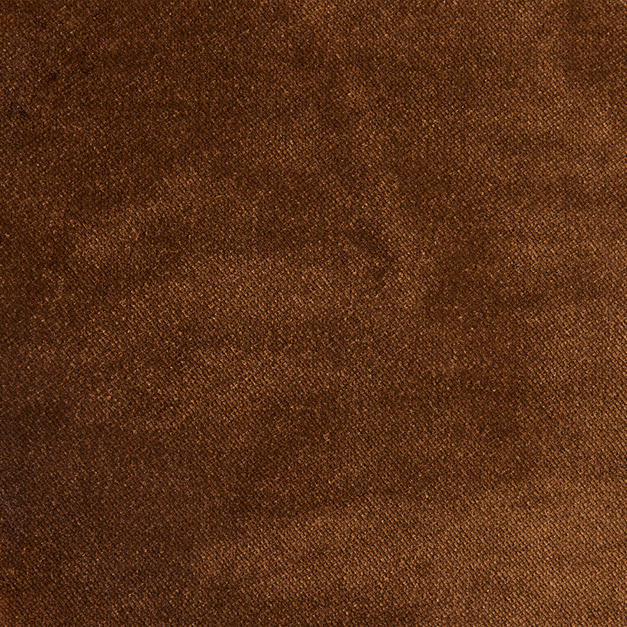 HKLIVING Wave Couch: Element Right High Arm Royal Velvet, Caramel