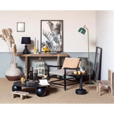 Smokey Glass Coffee Table Stein 45cm