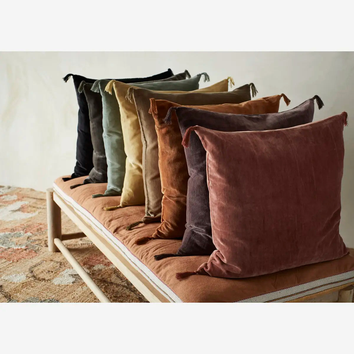 Velvet Cushion Hemp