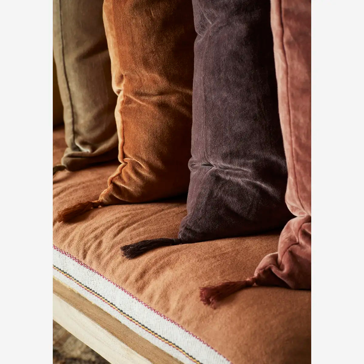 Velvet Cushion Eggplant