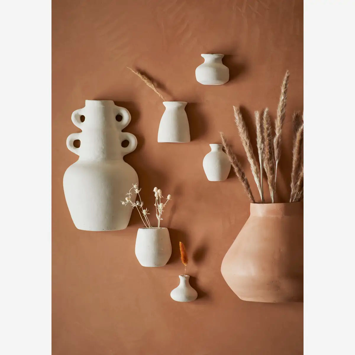 Wall - Mounted Terracotta Vase - Madam Stoltz