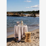 Wooden Stool Swirl