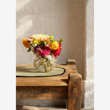 Recycled Wooden Table / Bench Natural 140x60x35cm