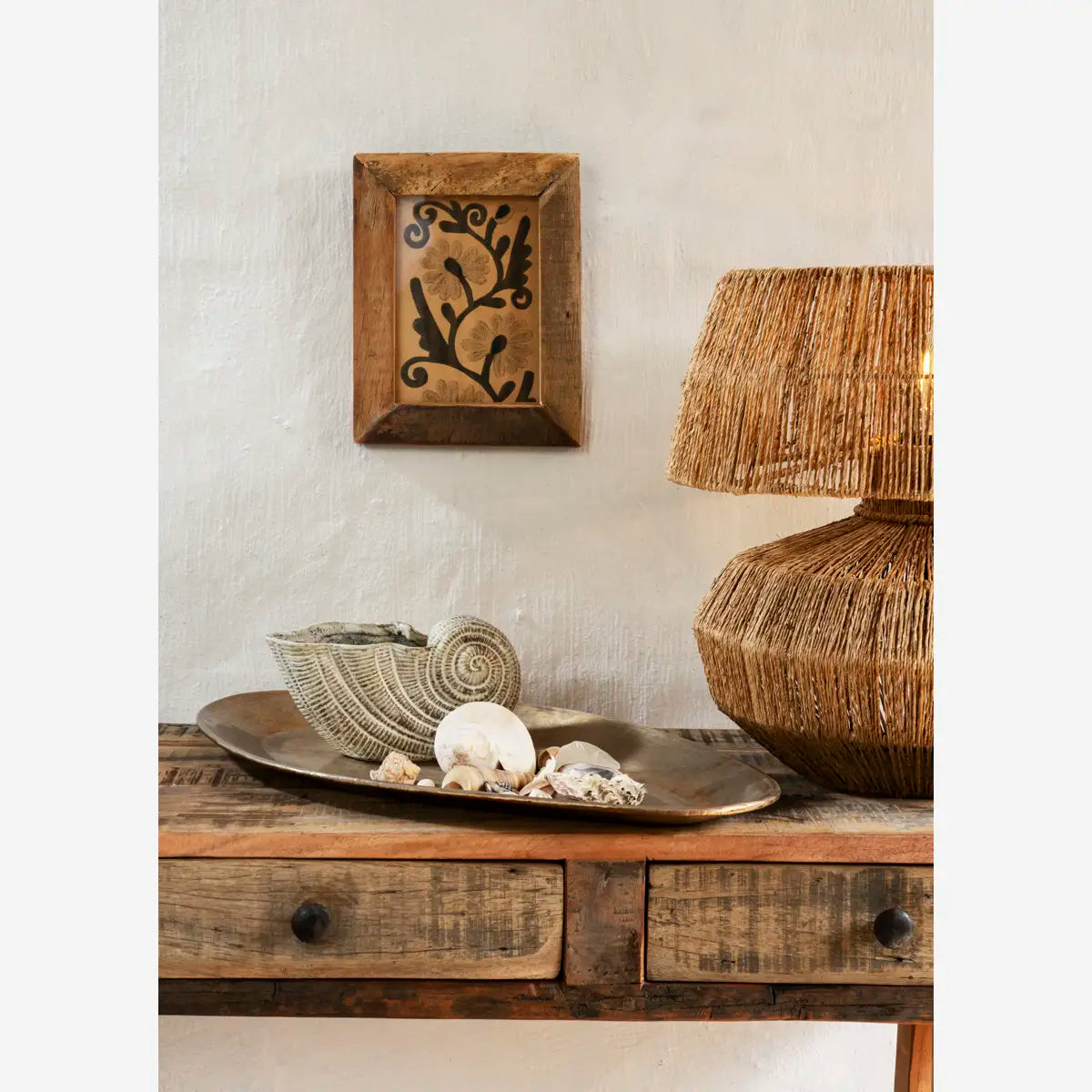 Recycled Wooden Console Table