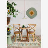 Enamel Side Table Light Green
