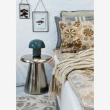 Enamel Side Table Steel