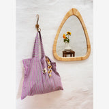 Triangular Mirror With Cane