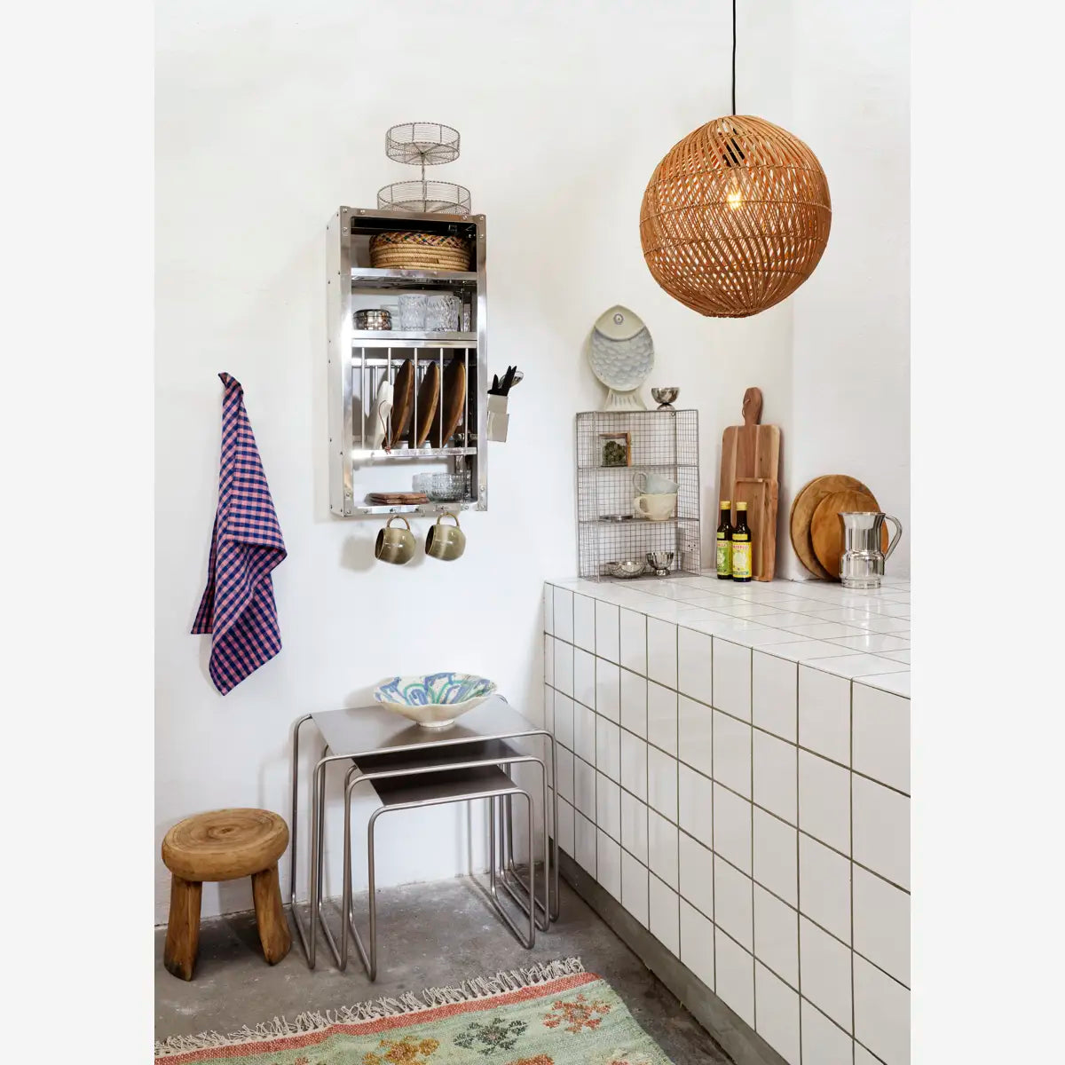 Stainless Steel Wall Shelf