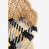 Bamboo Chair With Cotton Madam Stoltz