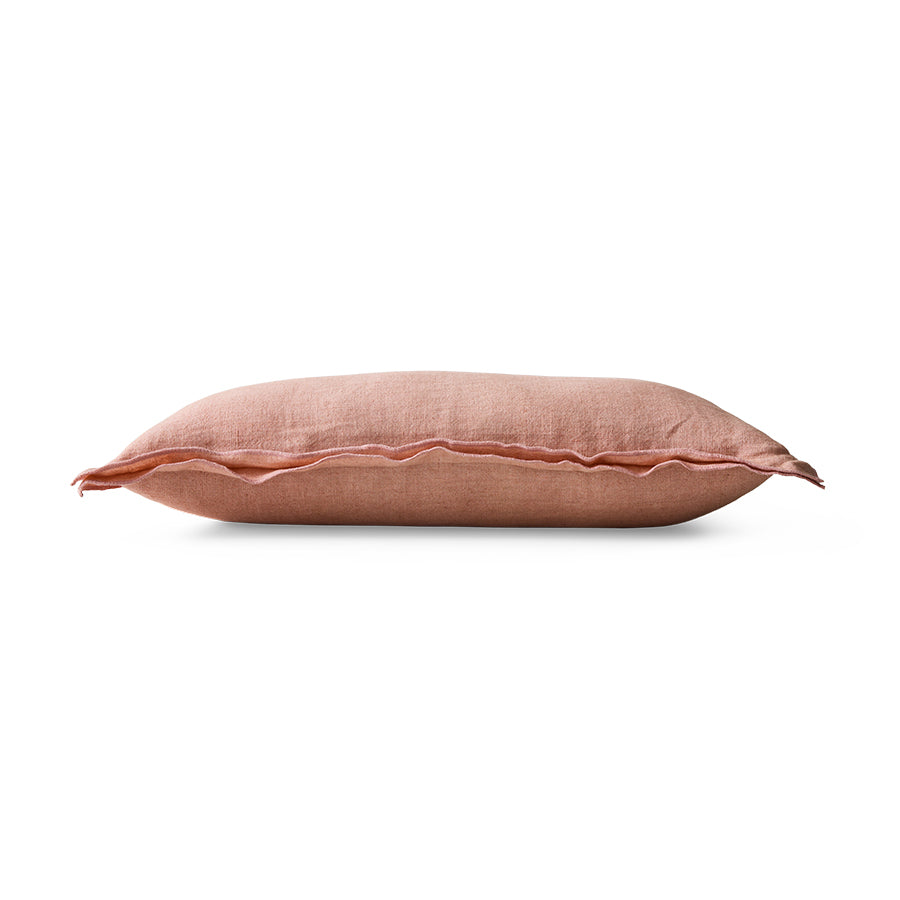 HKLIVING Linen cushion, magnolia 70x30cm