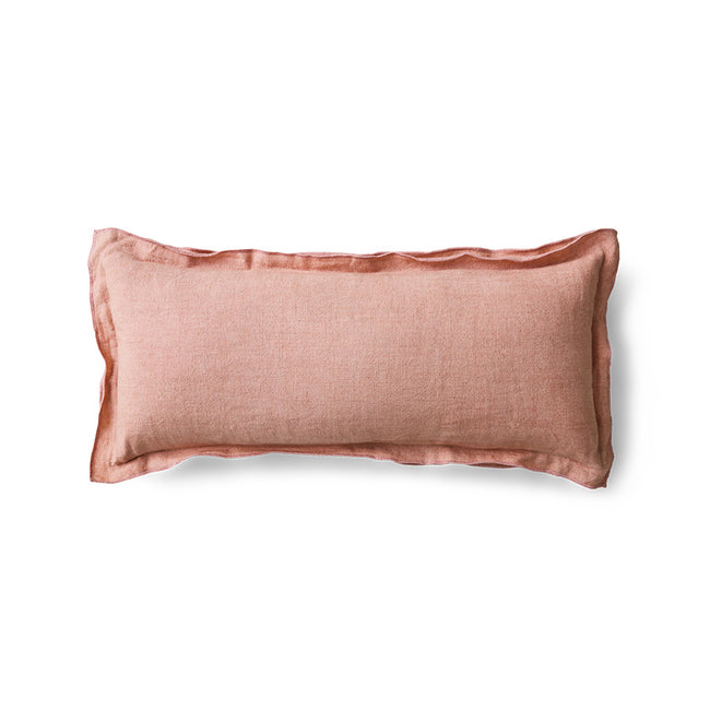 HKLIVING Linen cushion, magnolia 70x30cm