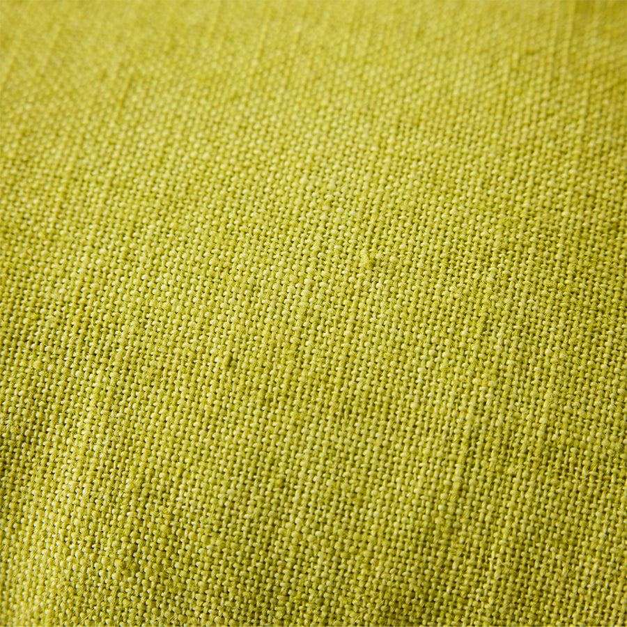 HKLIVING Linen cushion lemongrass 50x30cm