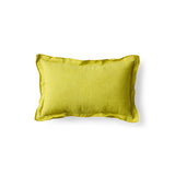 HKLIVING Linen cushion lemongrass 50x30cm