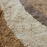 HKliving Bath Mat Natural Waves (90x120)