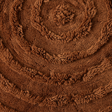 HKliving Round Woolen Rug Mahogany (ø150cm)
