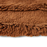 HKliving Round Woolen Rug Mahogany (ø150cm)