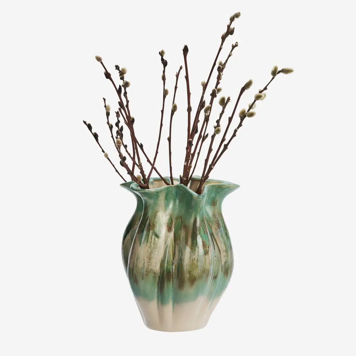 Stoneware Vase Tulip - Madam Stoltz