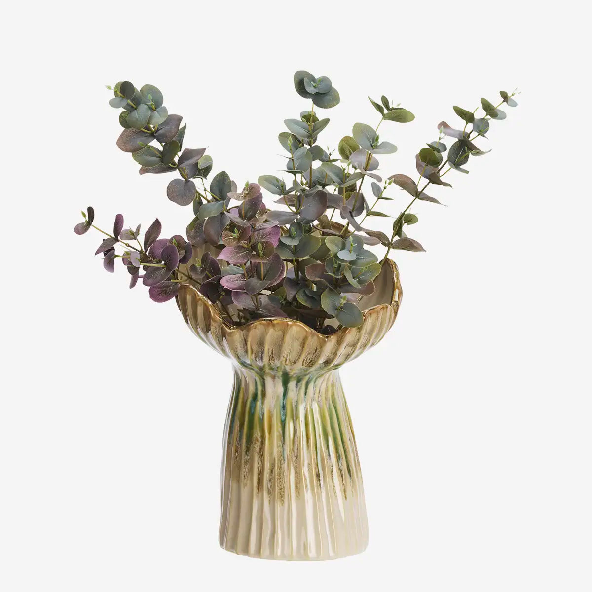 Stoneware Vase Flower - Madam Stoltz