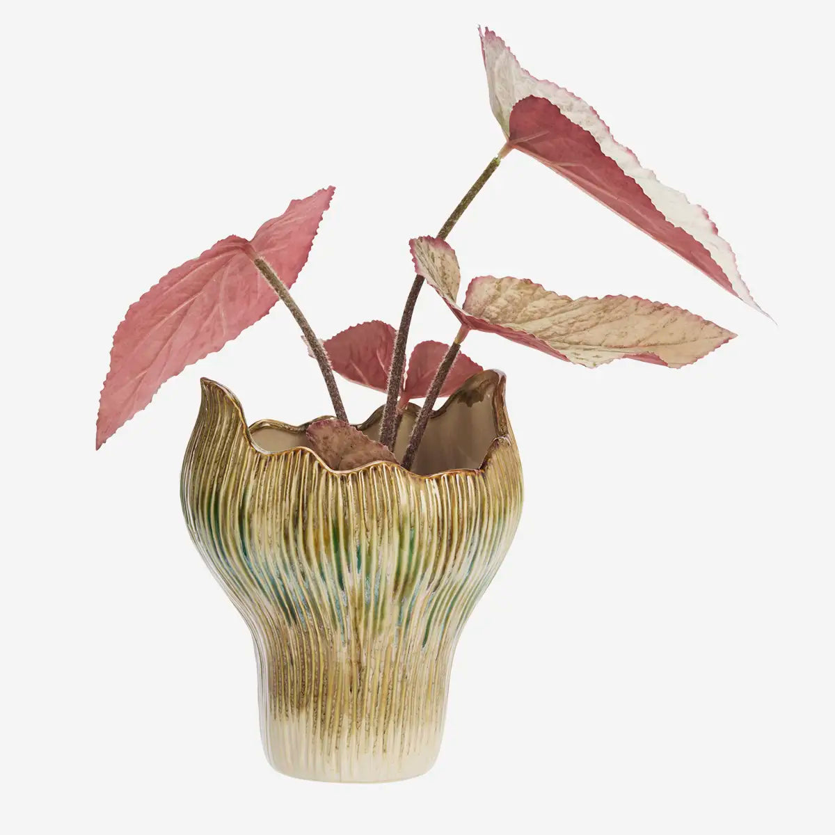 Stoneware vase Flower - Madam Stoltz
