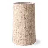 HKliving Cone Lamp Shade Silk, Natural, Ø36cm