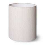 HKLIVING Cilinder Lamp Shade Linen Natural, Ø30cm