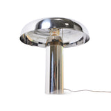 HKliving Mushroom Table Lamp Chrome