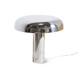 HKliving Mushroom Table Lamp Chrome