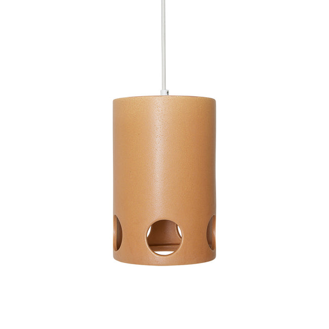 HKliving Ceramic Pendant Lamp Peach