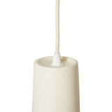 HKliving Dangle Pendant Lamp Eggshell White
