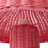 HKliving Rattan Table Lamp Blush