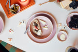 HKLIVING Chef Ceramics: Deep Plate Rustic Pink, M