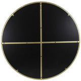 Round Mirror Gold 57cm