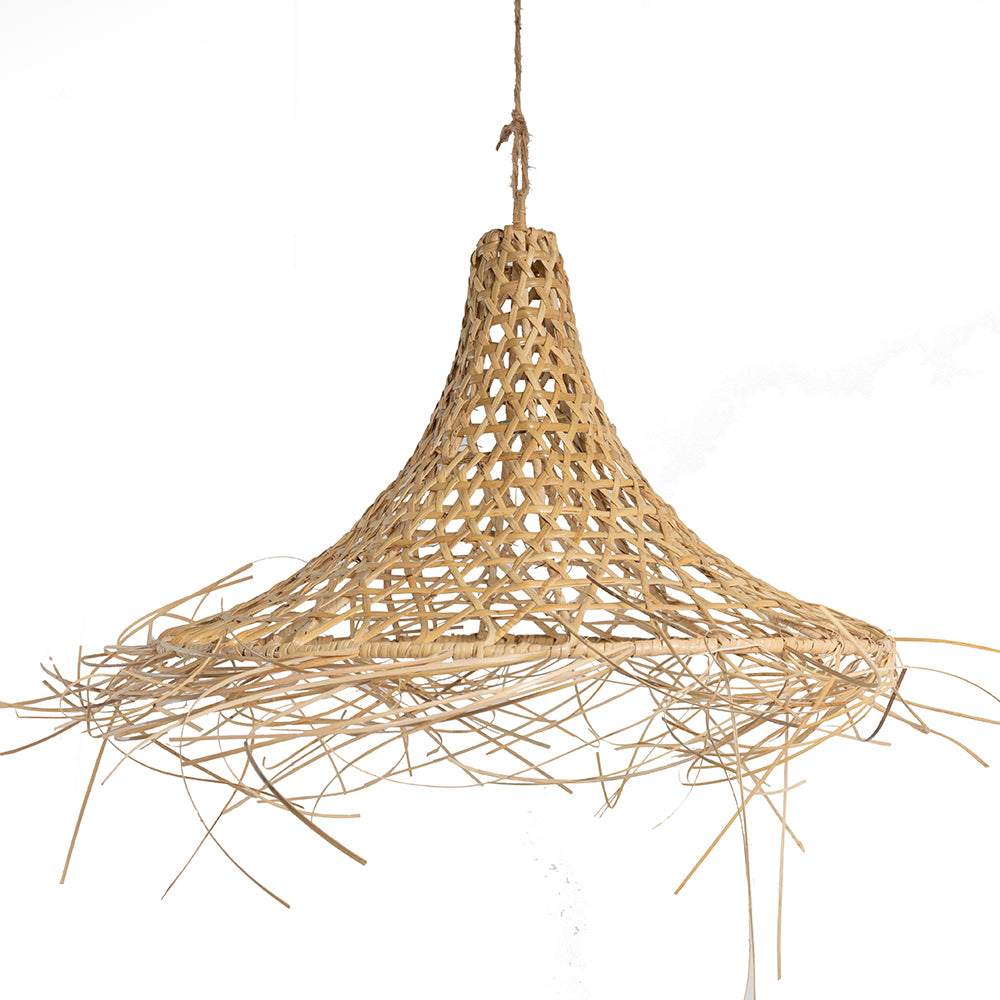 Natural Look Rattan Pendant Lamp Shade