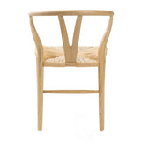 Hans J Wegner style Wishbone Chair - Natural