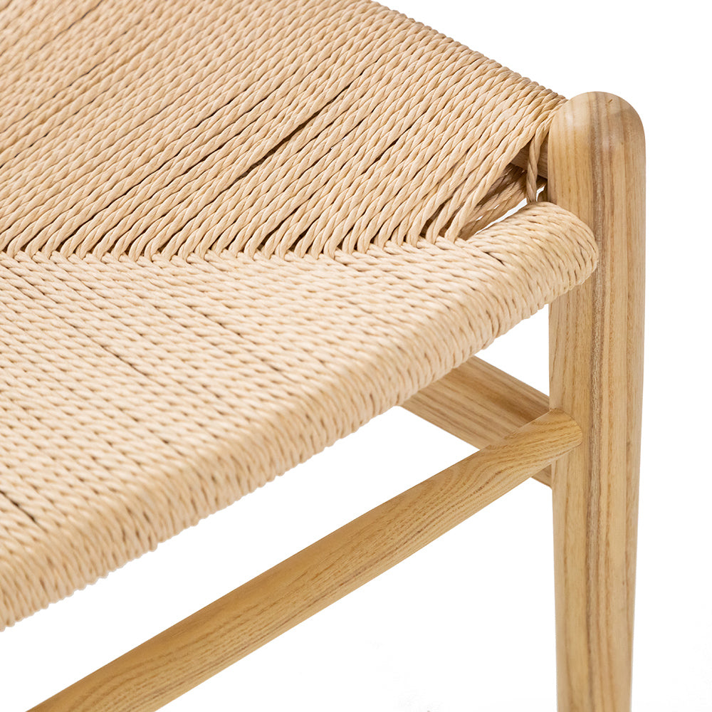 Hans J Wegner style Wishbone Chair - Natural