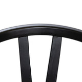 Hans J Wegner style Wishbone Chair - All Black