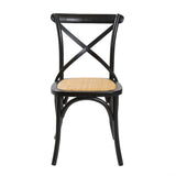 Crossback Chair Black / Natural