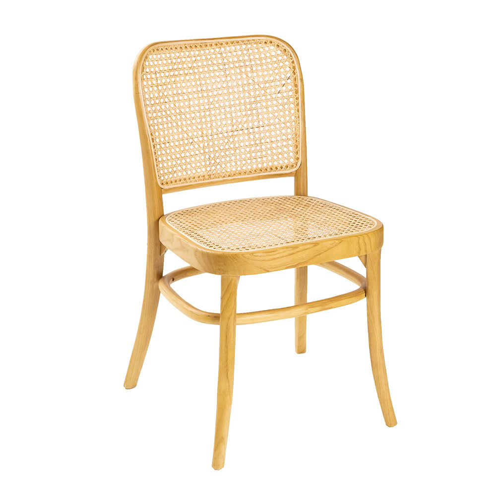 811 Hoffmann Style Chair Natural with Cane Natural
