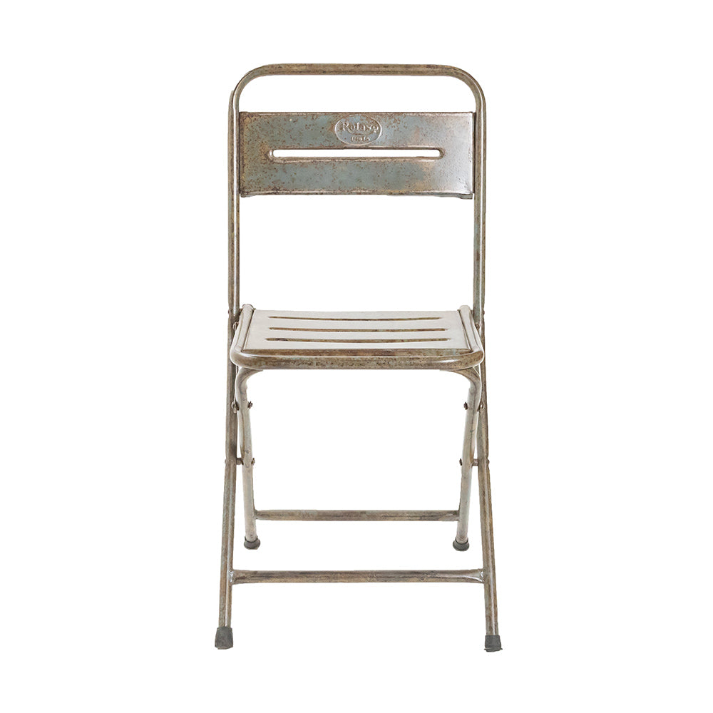 Recycled Folding Iron Chair
- Madam Stoltz