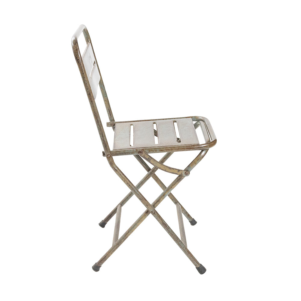 Recycled Folding Iron Chair
- Madam Stoltz