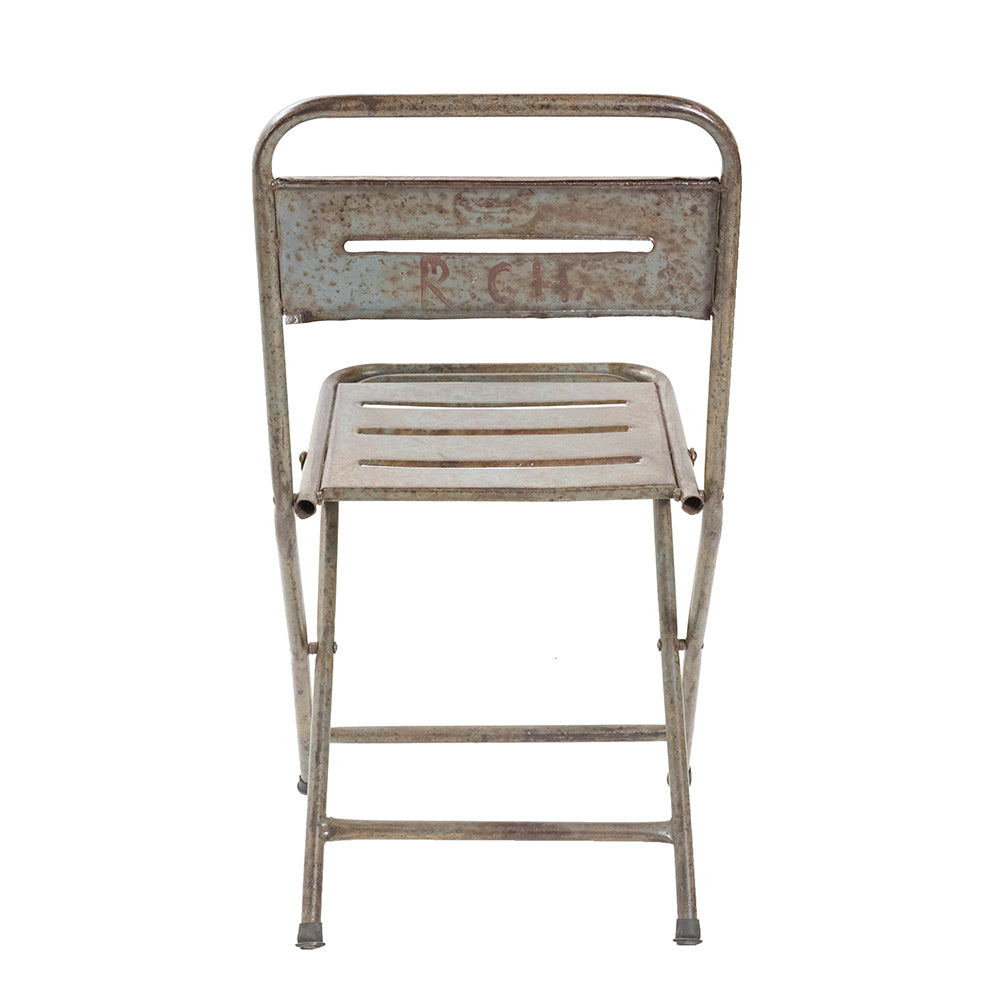 Recycled Folding Iron Chair
- Madam Stoltz
