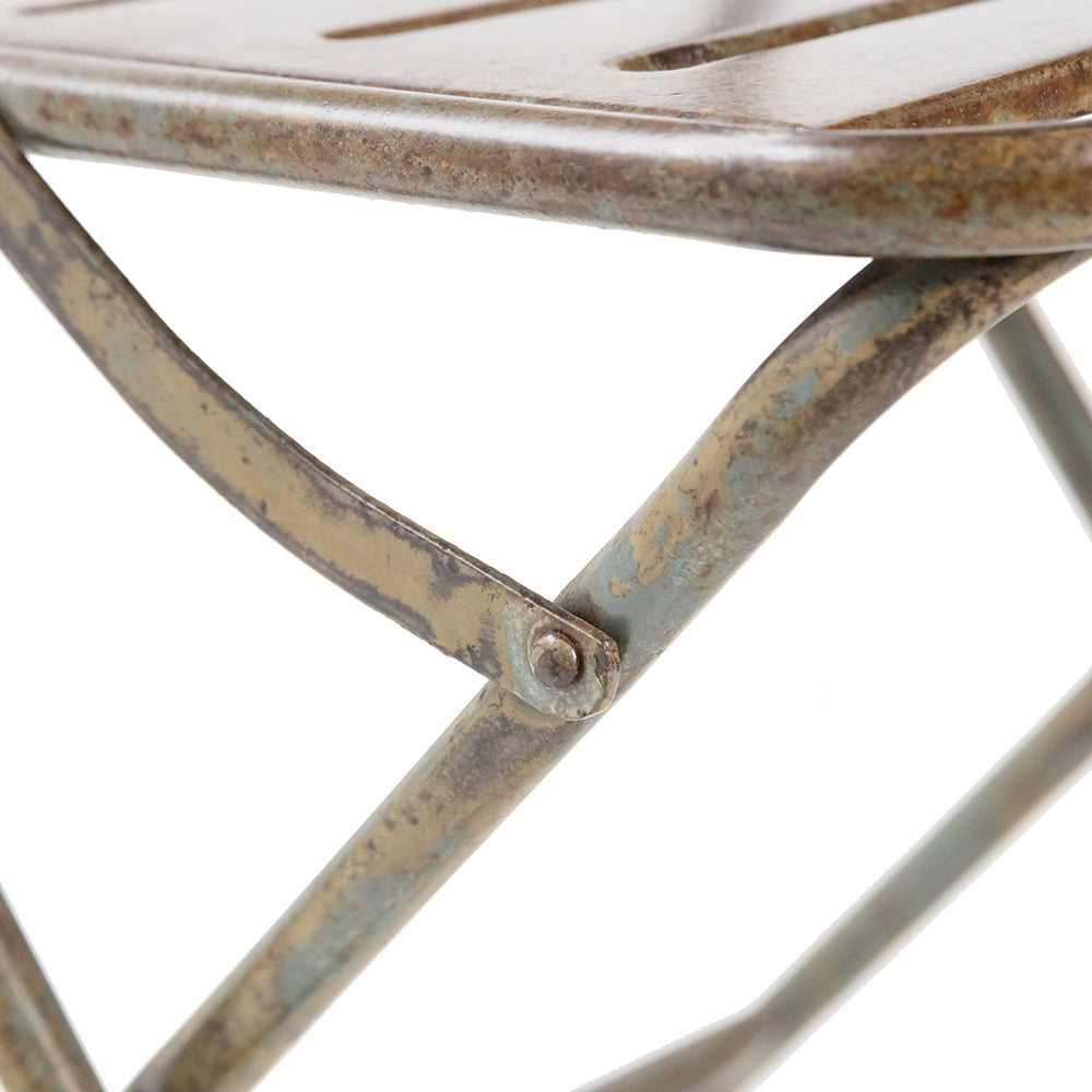 Recycled Folding Iron Chair
- Madam Stoltz