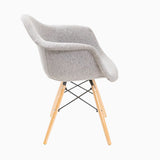 Iconic DAW Style Chair Fabric Grey