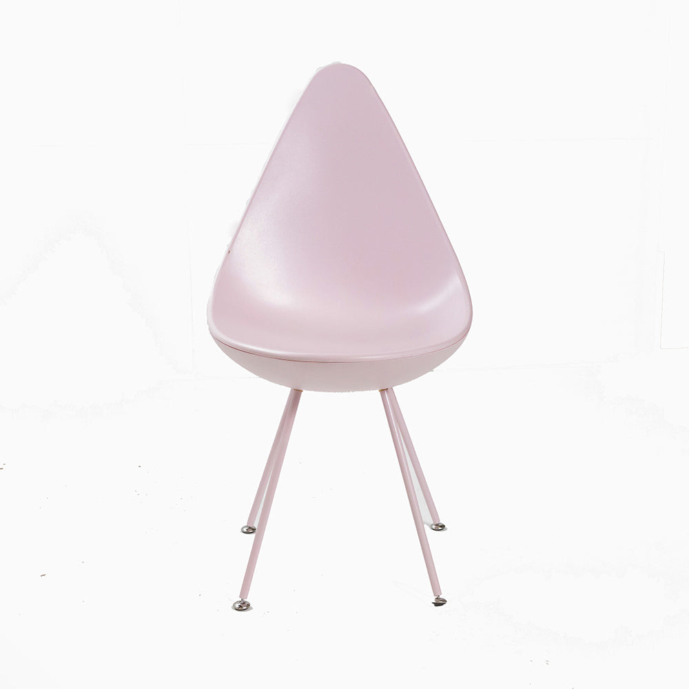 Drop Plastic Chair Pastel Pink