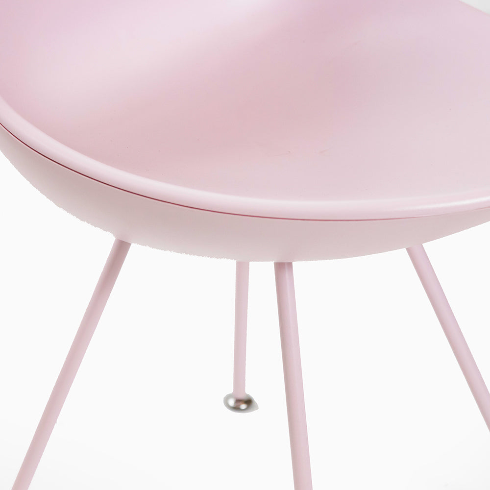Drop Plastic Chair Pastel Pink