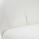 Pacha Style Swivel Lounge Chair White