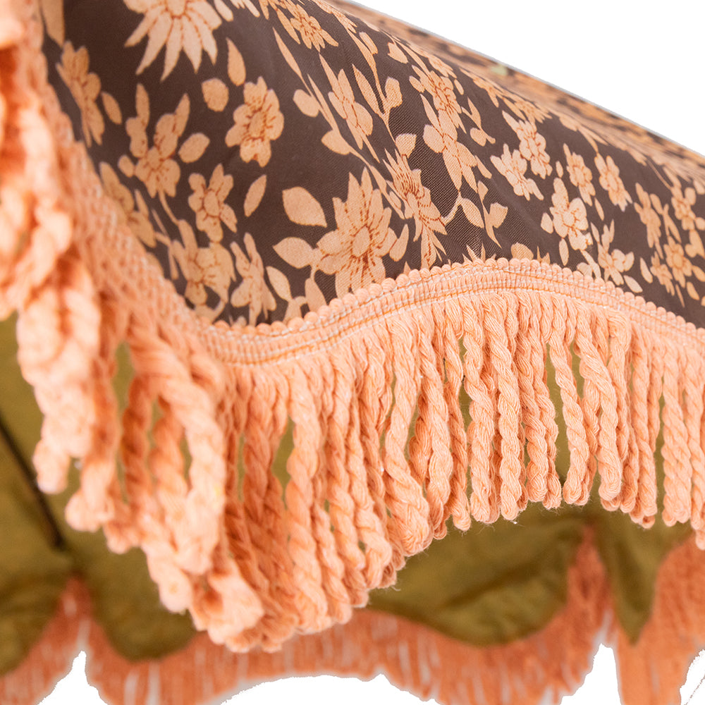HKliving Beach Umbrella Vintage Floral
